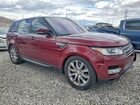 2017 Land Rover Range Rover Sport Hse Бордовый vin: SALWR2FK8HA173803