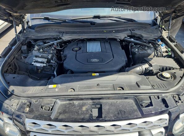 SALWR2FK9HA669449 2017 LAND ROVER RANGE Black Vista del compartimento del motor