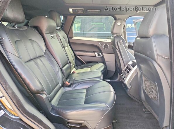 SALWR2FK9HA669449 2017 LAND ROVER RANGE Black Vista interior trasera