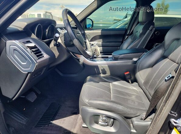 SALWR2FK9HA669449 2017 LAND ROVER RANGE Black Vista interior delantera