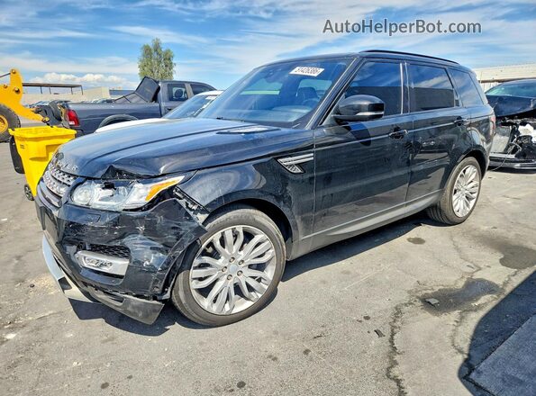 SALWR2FK9HA669449 2017 LAND ROVER RANGE Black Vista tres cuartos delantera izquierda