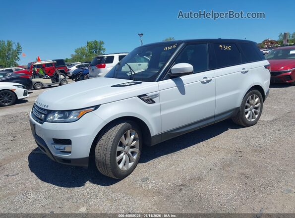 SALWR2FKXHA126644 2017 LAND ROVER RANGE ROVER SPORT Белый Передняя левая четверть