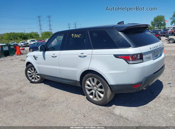 SALWR2FKXHA126644 2017 LAND ROVER RANGE ROVER SPORT Белый Задняя левая четверть
