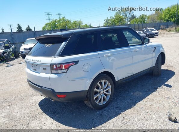 SALWR2FKXHA126644 2017 LAND ROVER RANGE ROVER SPORT Белый Задняя правая четверть
