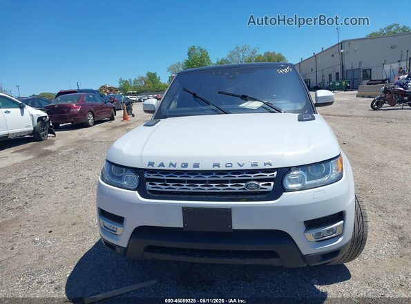 SALWR2FKXHA126644 2017 LAND ROVER RANGE ROVER SPORT Белый Вид щитка приборов