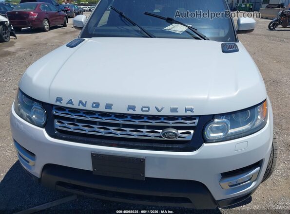 SALWR2FKXHA126644 2017 LAND ROVER RANGE ROVER SPORT Белый Вид спереди