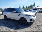 2017 Land Rover Range Rover Sport 3.0l V6 Supercharged Hse Белый vin: SALWR2FV3HA133249