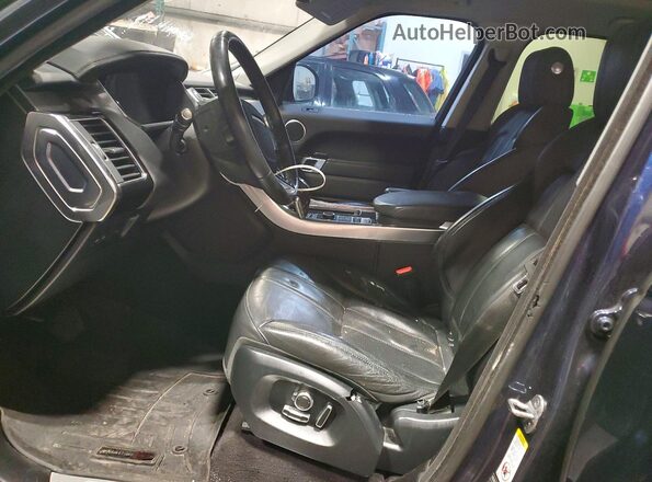 SALWR2FV3HA158815 2017 LAND ROVER RANGE Blue Widok wnętrza z przodu