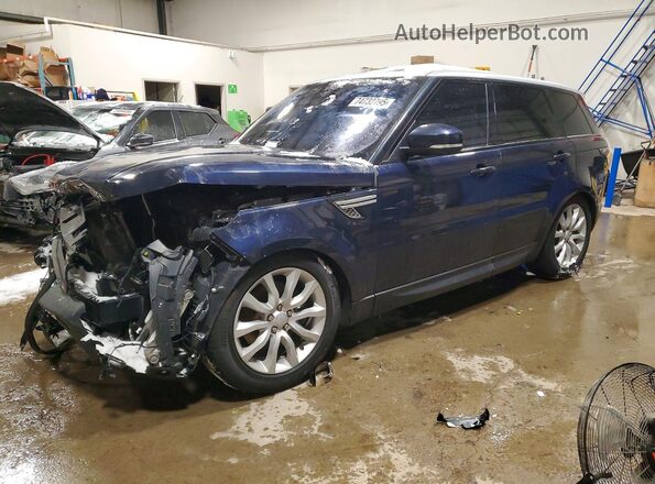SALWR2FV3HA158815 2017 LAND ROVER RANGE Blue Przód lewy