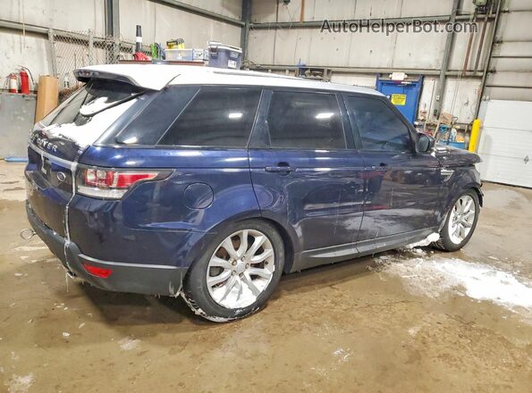 SALWR2FV3HA158815 2017 LAND ROVER RANGE Blue Tył prawy