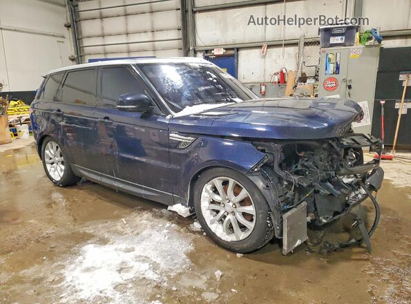 SALWR2FV3HA158815 2017 LAND ROVER RANGE Blue Przód prawy
