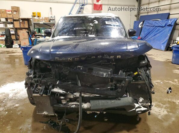SALWR2FV3HA158815 2017 LAND ROVER RANGE Blue Widok z przodu