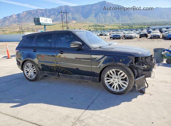 SALWR2FV4HA141540 2017 LAND ROVER RANGE Черный Передняя правая четверть