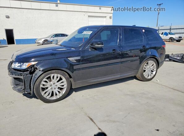 SALWR2FV4HA141540 2017 LAND ROVER RANGE Черный Передняя левая четверть