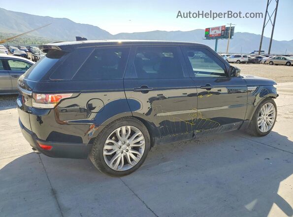 SALWR2FV4HA141540 2017 LAND ROVER RANGE Черный Задняя правая четверть