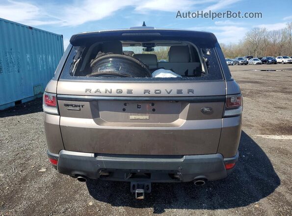 SALWR2FV4HA162078 2017 LAND ROVER RANGE Brown Вид ззаду