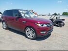 2017 Land Rover Range Rover Sport 3.0l V6 Supercharged Hse Maroon vin: SALWR2FV5HA141322