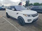 2017 Land Rover Range Rover Sport Hse White vin: SALWR2FV7HA130564