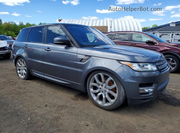 SALWR2FV9HA143817 2017 LAND ROVER RANGE Серый Передняя правая четверть