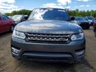 2017 Land Rover Range Rover Sport Hse Серый vin: SALWR2FV9HA143817
