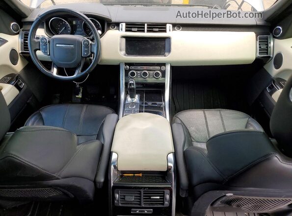 SALWR2FV9HA143817 2017 LAND ROVER RANGE Серый Вид панели приборов