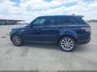 2017 Land Rover Range Rover Sport 3.0l V6 Supercharged Hse Dark Blue vin: SALWR2FV9HA675861
