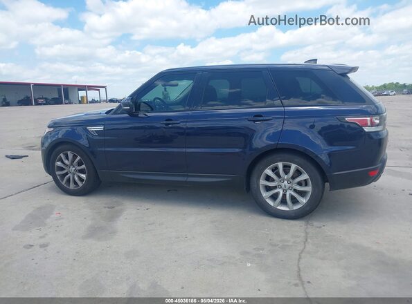 SALWR2FV9HA675861 2017 LAND ROVER RANGE ROVER SPORT Dark Blue Панорамный вид салона 360°