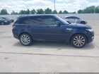 2017 Land Rover Range Rover Sport 3.0l V6 Supercharged Hse Dark Blue vin: SALWR2FV9HA675861