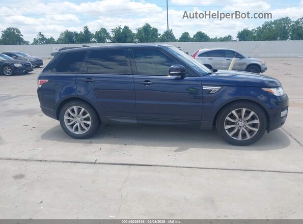 SALWR2FV9HA675861 2017 LAND ROVER RANGE ROVER SPORT Dark Blue Вид задней части салона