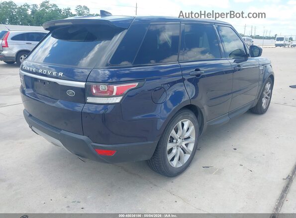 SALWR2FV9HA675861 2017 LAND ROVER RANGE ROVER SPORT Dark Blue Задняя правая четверть