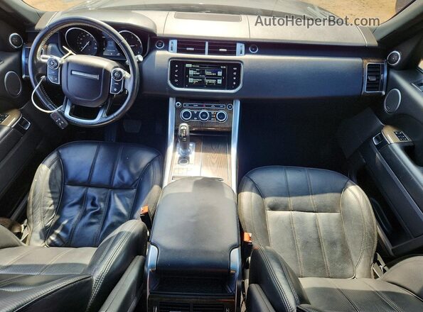 SALWR2KF1GA633133 2016 LAND ROVER RANGE Черный Вид панели приборов