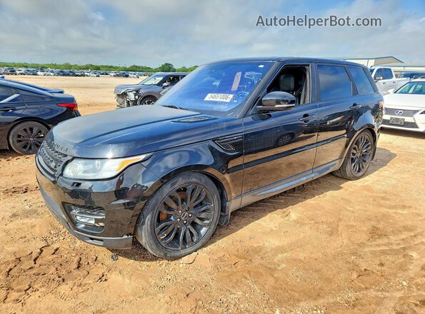 SALWR2KF1GA633133 2016 LAND ROVER RANGE Черный Передняя левая четверть