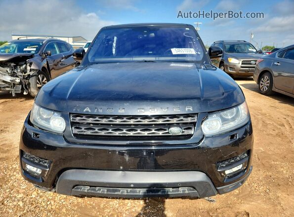 SALWR2KF1GA633133 2016 LAND ROVER RANGE Черный Вид спереди