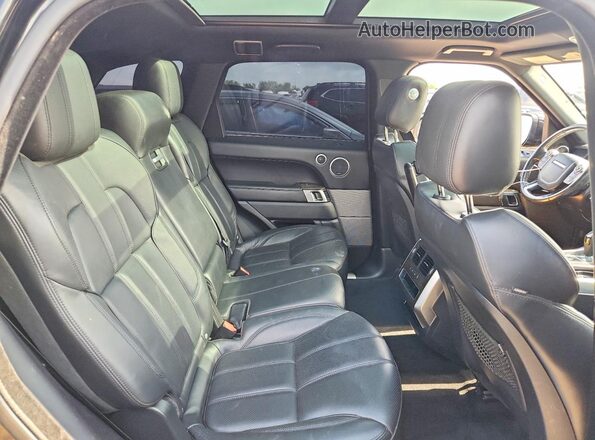 SALWR2KF1GA633133 2016 LAND ROVER RANGE Черный Вид задней части салона
