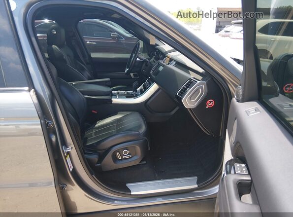 SALWR2KF1GA651261 2016 LAND ROVER RANGE ROVER SPORT Silver Front interior view