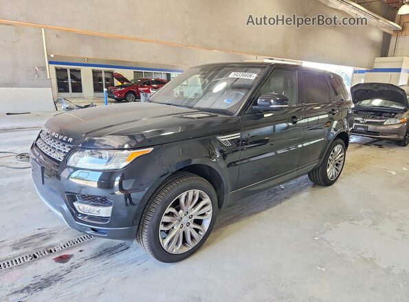 SALWR2KF2GA548902 2016 LAND ROVER RANGE Black Передня ліва чверть