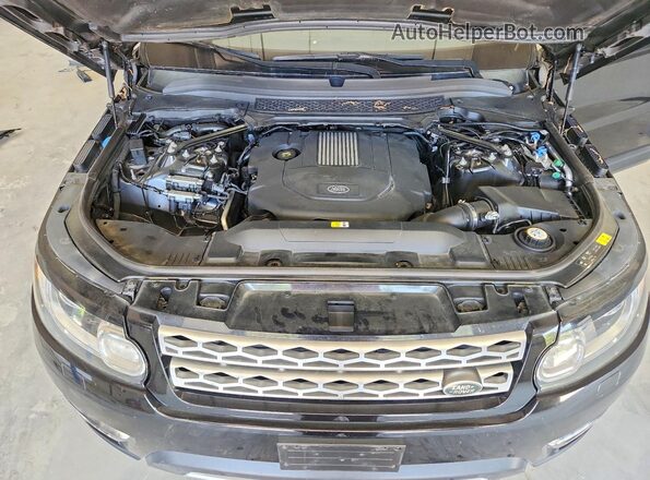 SALWR2KF2GA548902 2016 LAND ROVER RANGE Black Вид підкапотного простору