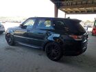 2016 Land Rover Range Rover Sport Hse Черный vin: SALWR2KF3GA636471