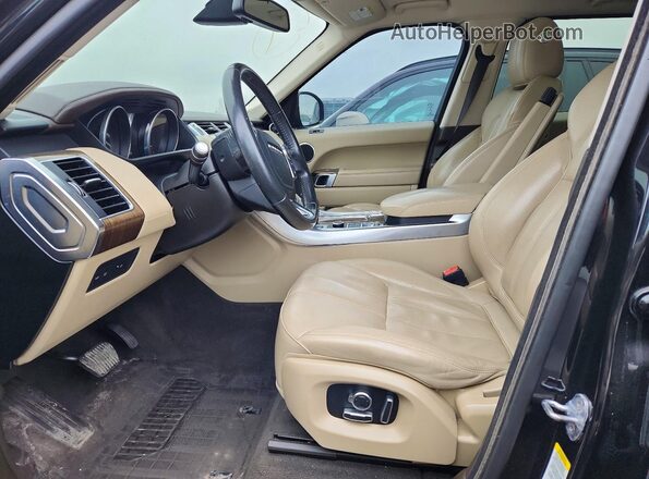 SALWR2KF9GA108840 2016 LAND ROVER RANGE Угольный Вид салона спереди