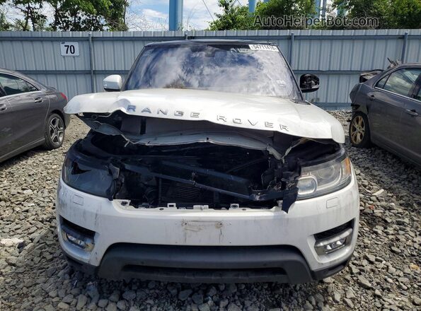 SALWR2KF9GA568192 2016 LAND ROVER RANGE Белый Вид спереди