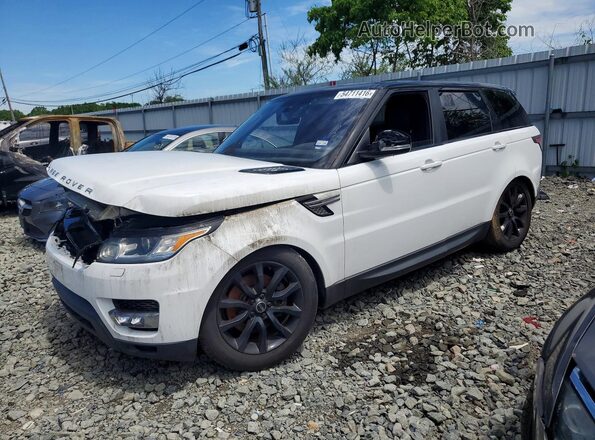 SALWR2KF9GA568192 2016 LAND ROVER RANGE Белый Передняя левая четверть