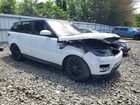 2016 Land Rover Range Rover Sport Hse Белый vin: SALWR2KF9GA568192