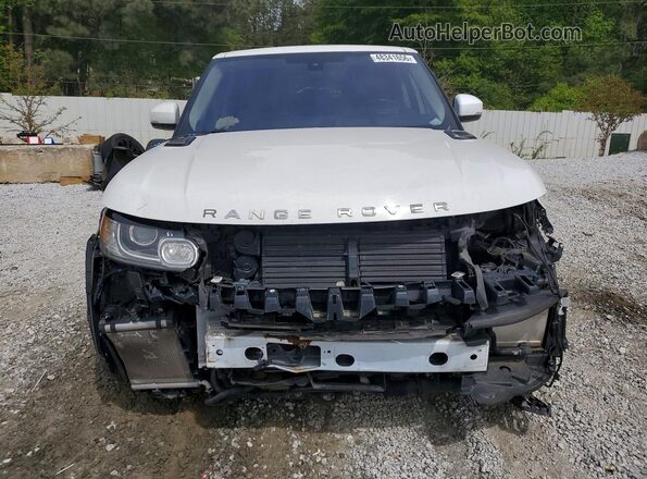 SALWR2KF9GA569584 2016 LAND ROVER RANGE Белый Вид спереди