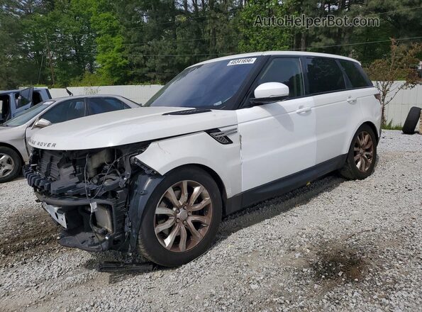 SALWR2KF9GA569584 2016 LAND ROVER RANGE Белый Передняя левая четверть