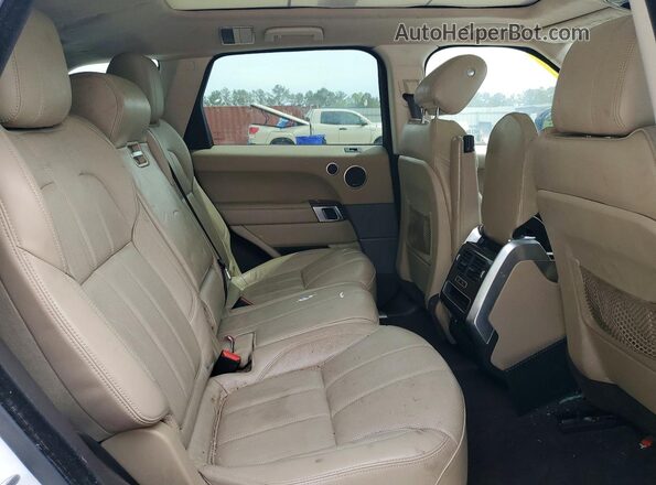 SALWR2KF9GA569584 2016 LAND ROVER RANGE Белый Вид задней части салона