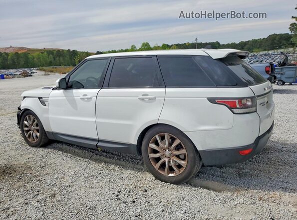 SALWR2KF9GA569584 2016 LAND ROVER RANGE Белый Задняя левая четверть