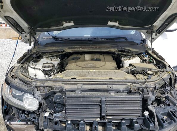 SALWR2KF9GA569584 2016 LAND ROVER RANGE Белый Вид подкапотного пространства