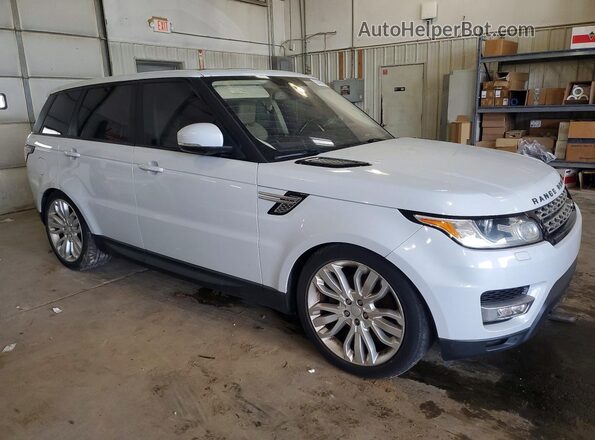 SALWR2PF5GA596418 2016 LAND ROVER RANGE Белый Передняя правая четверть