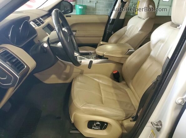 SALWR2PF5GA596418 2016 LAND ROVER RANGE Белый Вид салона спереди