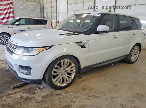 SALWR2PF5GA596418 2016 LAND ROVER RANGE Белый Передняя левая четверть